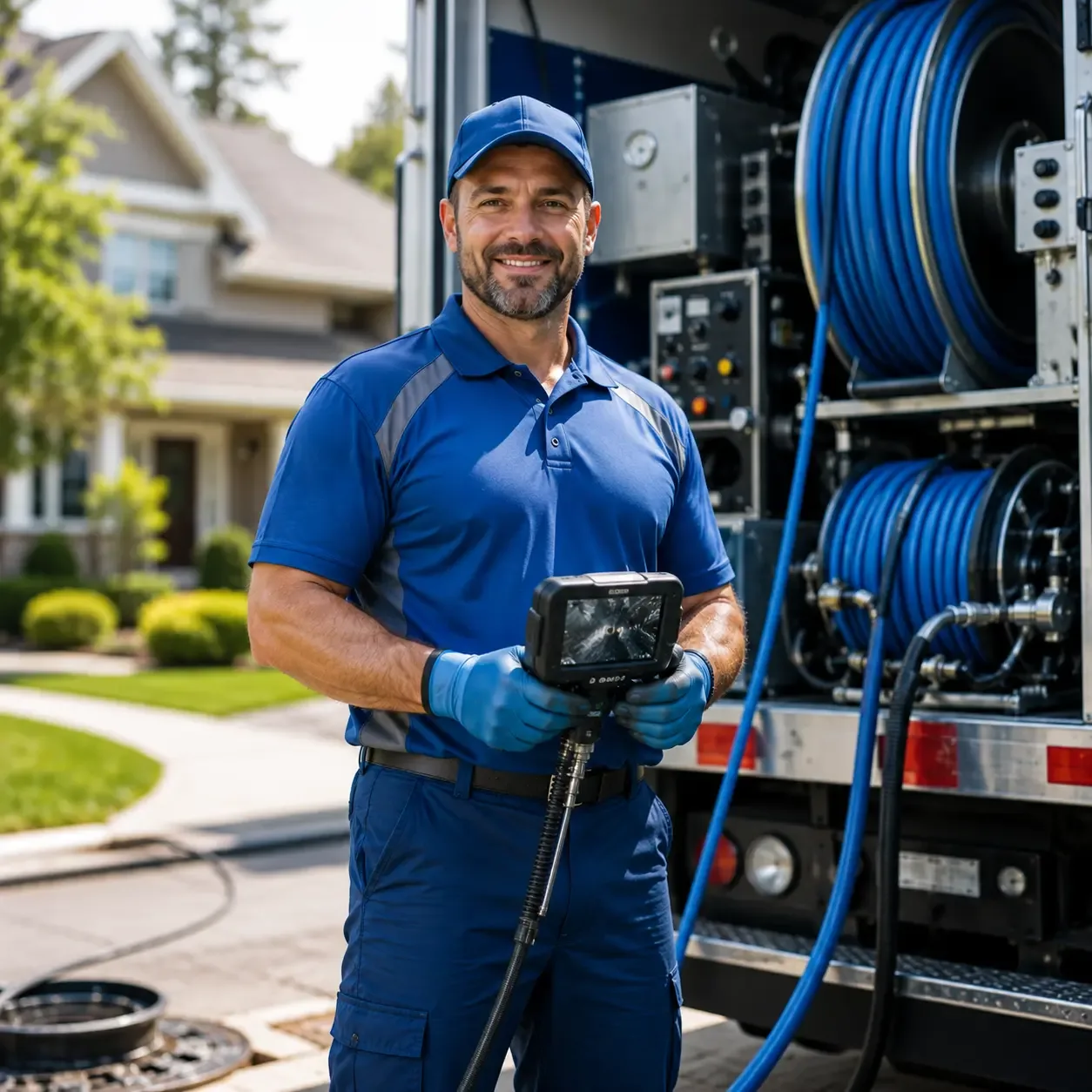 Local outdoor drain cleaning specialists in Monahans, TX